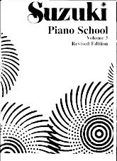 télécharger la partition d'accordéon Suzuki : Piano School (Volume 5) au format PDF