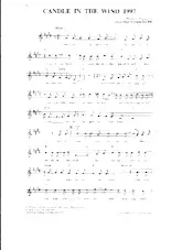 descargar la partitura para acordeón Candle in the wind (Ballade) en formato PDF