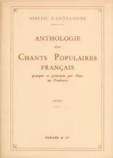 scarica la spartito per fisarmonica Anthologie des chants populaires français in formato PDF