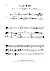 scarica la spartito per fisarmonica That's Life (Slow-Blues) in formato PDF