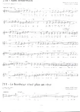 descargar la partitura para acordeón Sans lendemain (Tango) en formato PDF