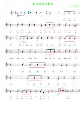 scarica la spartito per fisarmonica Avondliedeken (Arrangement : Luc Markey) (Ballade Folk) in formato PDF