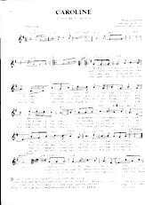 download the accordion score Caroline (Caroline la putain) (Marche) in PDF format