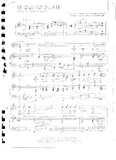 télécharger la partition d'accordéon Te quiero dijiste (Magic is monlight) (Beguine) (Piano) au format PDF