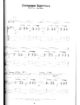 descargar la partitura para acordeón Champagne Supernova (Interprètes : Oasis) (Slow) en formato PDF