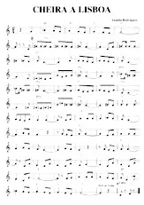 download the accordion score Cheira a Lisboa (Paso Doble) in PDF format