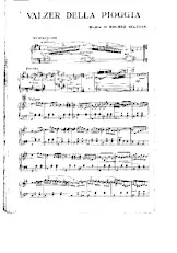 download the accordion score Valzer della pioggia (Valse) in PDF format