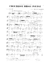 télécharger la partition d'accordéon Choubidou bidou poï poï (Interprète : June Richmond) (Marche) au format PDF
