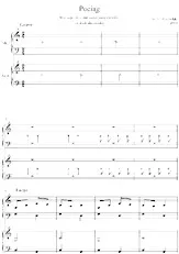 télécharger la partition d'accordéon Wariacje na temat dziecięcej melodii na dwa akordeony / Variations sur une mélodie pour enfants pour deux accordéons au format PDF