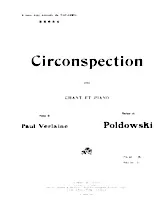 scarica la spartito per fisarmonica Circonspection (Valse Lente) in formato PDF