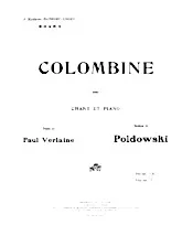 download the accordion score Colombine in PDF format