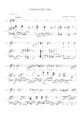 télécharger la partition d'accordéon Guarda Che Luna (Voice + Piano) au format PDF