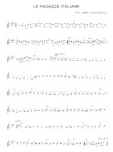 descargar la partitura para acordeón Le Ragazze Italiane en formato PDF