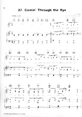 download the accordion score Comin' through the Rye (Arrangement : Barrie Carson Turner) (Chant : Florence Easton) (Folk) in PDF format