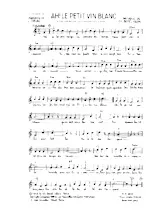 télécharger la partition d'accordéon Ah Le petit vin blanc (Chant : Lina Margy / Colette Renard / Tino Rossi) (Valse) au format PDF