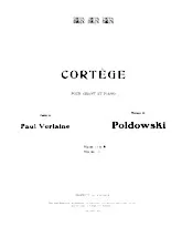 télécharger la partition d'accordéon Cortège (Piano) au format PDF
