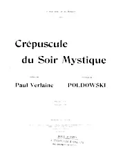 télécharger la partition d'accordéon Crépuscule du Soir Mystique (Valse lente) au format PDF