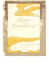 télécharger la partition d'accordéon Lieder von Richard Strauss : Das Lied des Steinklopfers (Song of the stone-breaker) (Chant : Andreas Schmidt) au format PDF