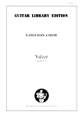 télécharger la partition d'accordéon Valzer op 41 n°4 (Valse) (Guitare) au format PDF