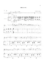 télécharger la partition d'accordéon Ariette (Juliette / Valzer di Giulietta-Soprano) (Vocal + Piano) au format PDF