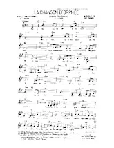 download the accordion score La chanson d'Orphée (Boléro) in PDF format