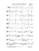 télécharger la partition d'accordéon Parlez moi d'amour (Chant : Lucienne Boyer) au format PDF