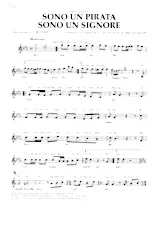 télécharger la partition d'accordéon Sono Un Pirata (Sono Un Signore) (Chant : Julio Iglesias) au format PDF