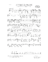 download the accordion score Le piano du pauvre in PDF format