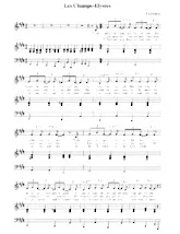 download the accordion score Les Champs Elysées (Waterloo Road) (Chant : Joe Dassin) (Piano + Vocal) (Relevé) in PDF format