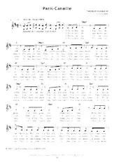 télécharger la partition d'accordéon Paris Canaille (Sa ist Paris) (Piano + Vocal) au format PDF
