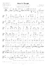 descargar la partitura para acordeón Moulin Rouge (Du Film de : John Huston en 1952) (Chant : André Claveau) en formato PDF