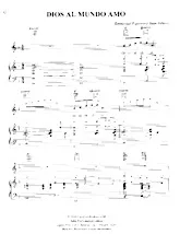 download the accordion score Dios al Mundo amo (Chant : Marcos Witt) (Disco) in PDF format