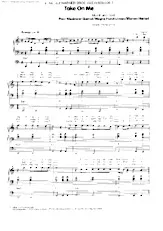 télécharger la partition d'accordéon Take on me (Chant : A-Ha) (Arrangement : Heinz Ehme) au format PDF