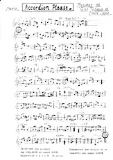 download the accordion score Accordion Please (Marche) in PDF format