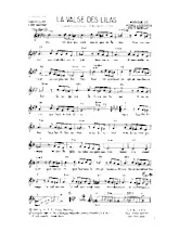 descargar la partitura para acordeón La valse des lilas en formato PDF