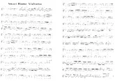 télécharger la partition d'accordéon Sweet Home Alabama (Chant : Lynyrd Skynyrd) (Country Rock) au format PDF