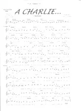 descargar la partitura para acordeón A Charlie (Charleston) en formato PDF