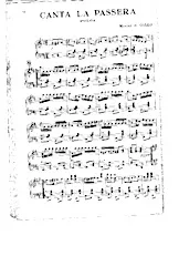 scarica la spartito per fisarmonica Canta La Passera (Polka) (Accordéon) in formato PDF