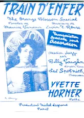 download the accordion score Train d'enfer (The orange blossom special) (Interprêté par : Yvette Horner) in PDF format