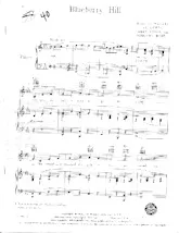 download the accordion score Blueberry Hill in PDF format
