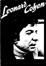 télécharger la partition d'accordéon Leonard Cohen : Songs From A Room (9 Titres) au format PDF
