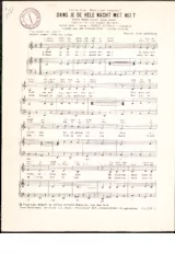 télécharger la partition d'accordéon Dans je de hele nacht met mij (Dance mamma, dance pappa, dance) (Tanz' bitte noch einmal mit mir) (Du film : What's new Pussycat?) (Interprètes : Karin Kent, Greetje Kauffeld, Joanne and The Streamliners) (Schlager Marche) au format PDF