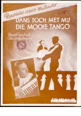 télécharger la partition d'accordéon Dans toch met mij die mooie tango (Interprètes : Orchestre Malando) au format PDF