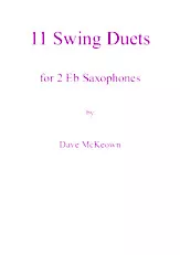 télécharger la partition d'accordéon 11 Swing Duets for 2 Eb Saxophones au format PDF