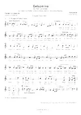 télécharger la partition d'accordéon Gelsomina (Du Film : La Strada) (Chant : Lucienne Delyle / Luis Mariano) (Tonalité Saxo Alto) au format PDF