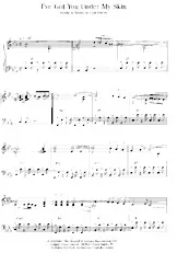 descargar la partitura para acordeón I've got you under my skin (For Accordion) en formato PDF