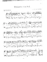 télécharger la partition d'accordéon Minueto em Sol (Menuet en Sol) (Arrangement pour accordéon de Mario Mascarenhas) au format PDF