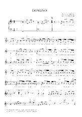 descargar la partitura para acordeón Domino (Interprètes : Clouseau) (Slow) en formato PDF