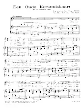 download the accordion score Een oude Kerstmiskaart (An old Christmas card) (Chant : Will Tura) (Chant de Noël) in PDF format