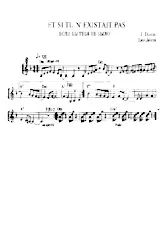 download the accordion score Et si tu n'existais pas (Slow) in PDF format
